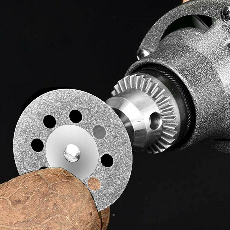 60Pcs/Set Cutting Disc Saw Blade Chuck Set for Electric Drill