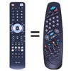 Replacement Remote Control RC1040 for SEG Universal Kendo Medion Tevion