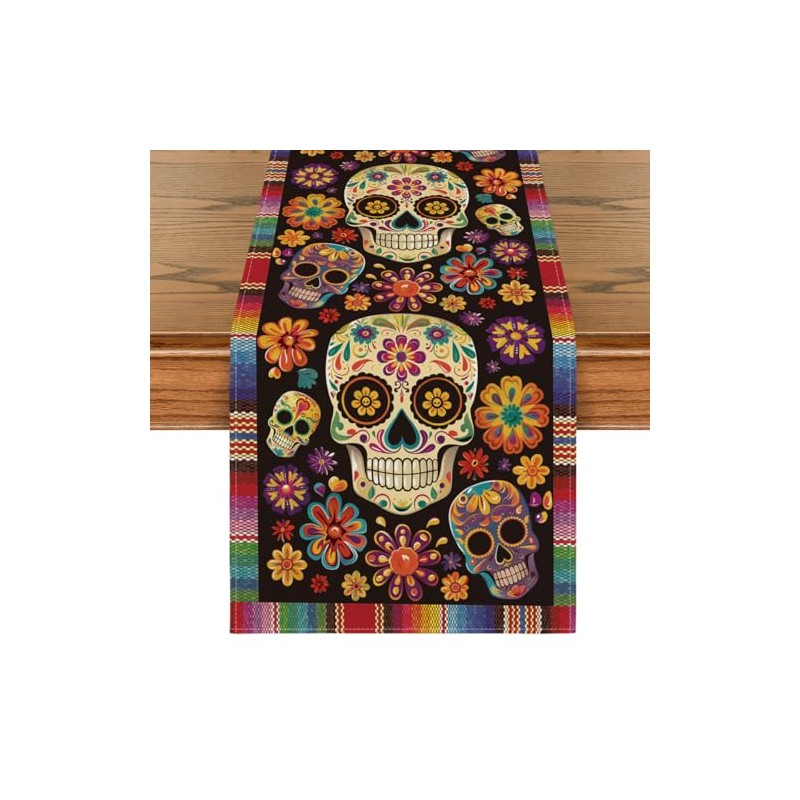Artoid Mode Camino de Mesa Día de Muertos Calavera de
