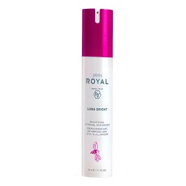 🔥 Crema hidratante aclarador jafra luna bright antimanchas mixta día/noche  Vitaminas y Minerales