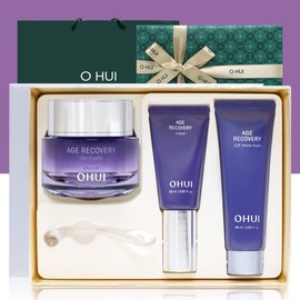 Ohui Age Recovery Eye Cream 50ml Large Capacity Special Set (+2 types included) Basic wrinkle gift / 오휘 에이지 리커버리 아이크림 50ml 대용량 기획 세트 (+2종내장) 기초 주름 선물