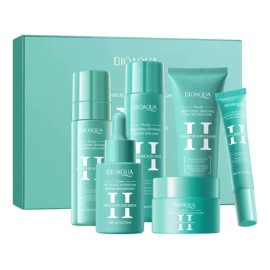 Set 6 En 1 Cuidado Facial Skincare Acido Hialuronico Bioaqua