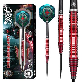 Future Knights Dreadheart Steel Tip Dart Set-90% Tungsten Professional Darts for Bristle Dartboard