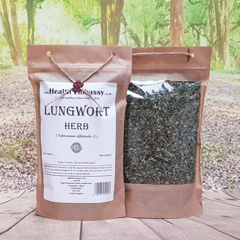 Health Embassy Lungwort Herb (Pulmonaria officinalis L.) (50g)
