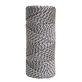 Kraft Tool BC352 Premium Professional Bonded Braided Masons Line with 500-Feet Tube, White/Black, One Size