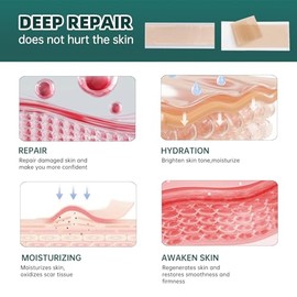 Láminas De Silicona Para Cicatrices, Cinta De Silicona Para Cicatrices (Rollo De 1,5 M, 60" X 1,6") Para Eliminar Cicatrices, Cinta Para Cicatrices Quirúrgicas, Tiras De Silicona Reutilizab