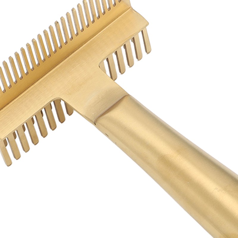 Dog Grooming Comb Multifunctional Remove Hair Thoroughly Hollow Core Handle