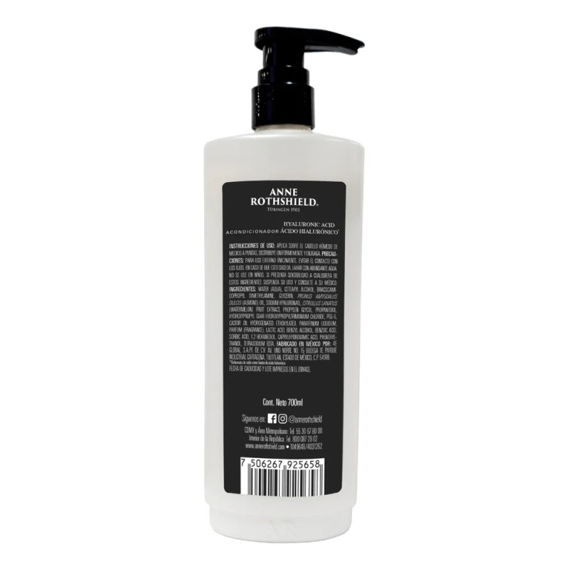 Anne Rothshield Acondicionador Acido Hialuronico 700ml