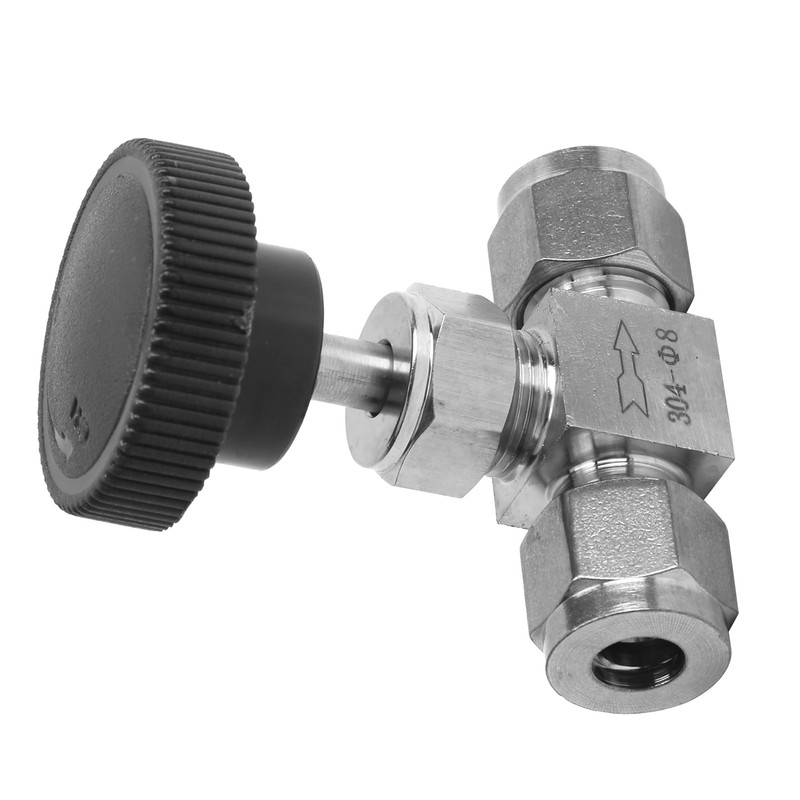 304 Stainless Steel Valve 2‑Way High Pressure Needle Flow Control