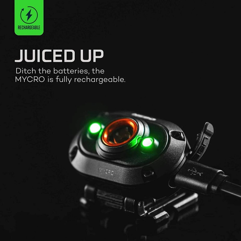 Nebo NEB-HLP-0011 MYCRO USB 400 Lumen Rechargeable LED Headlamp &