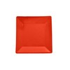TrueCraftware- 10-1/4” x 10-1/4” Square Plate Passion Red Color Melamine-