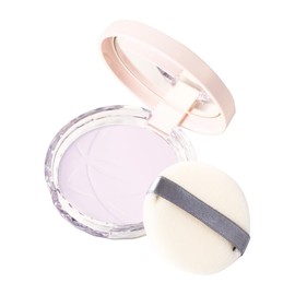 Cezanne Pore-less Fix Powder, SL, Sheer Lavender, 0.4 oz (11 g), Anti-shine and Pore Correcting Smooth Skin