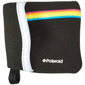 Polaroid Neoprene Pouch for The Polaroid Cube, Cube+ Action Camera - Black
