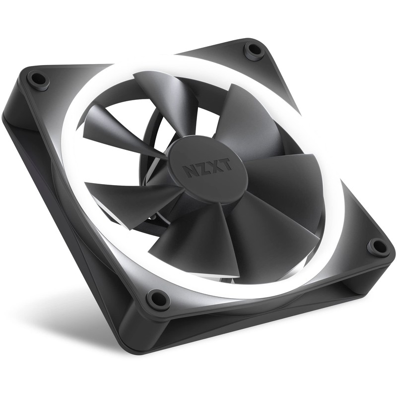 NZXT Kit 3 Ventiladores F120 120MM Negro RGB