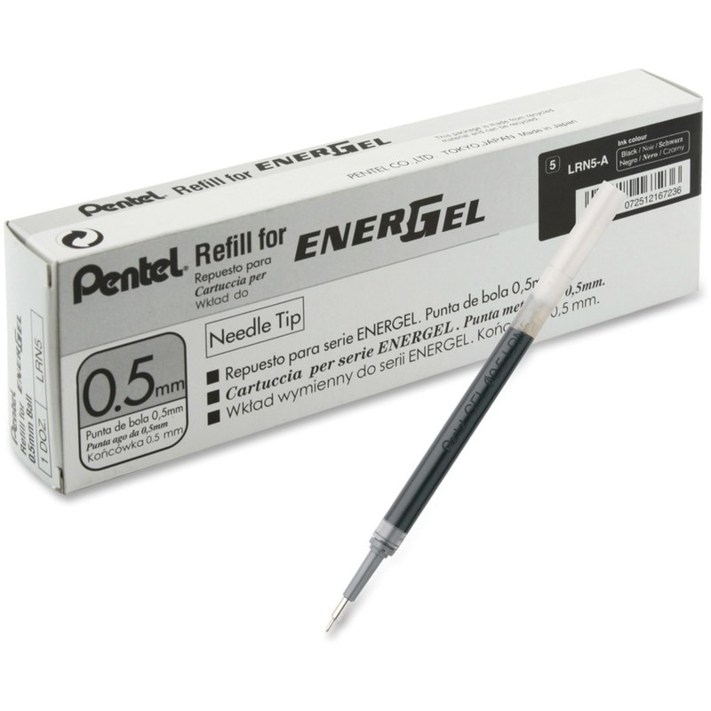 Pentel 0.5mm Energel Refill - Black