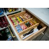 Lipper International Bamboo Wood Custom Fit Adjustable Dresser and Kitchen
