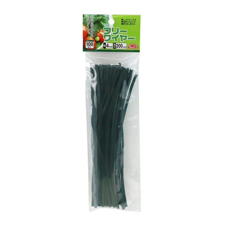 Safety 3 Garden Free Wire, 100 Pieces, Green, For Fixing