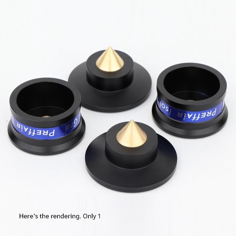 Peakloong Speaker Isolation Spikes Speaker Base Pads with Non-Slip Base