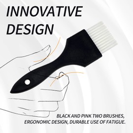 2 pack Hair Coloring Brush Set -Hair Dye Brush with Color Bowl and Brushes - Hair Color Application Kit for Salon and Home Use, Professional Hair Stylist Tools