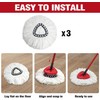 ONLY FIT for 1-TANK System) Mop Replace Head 3 Pack