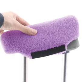 TOMMHANES AMISGUOER Crutch Underarm Pads Crutch Pad Crutch Hand Grip Covers Crutch Cover Washable OneSize (2 Armpit, 2 Hand Cushion) (CP07)