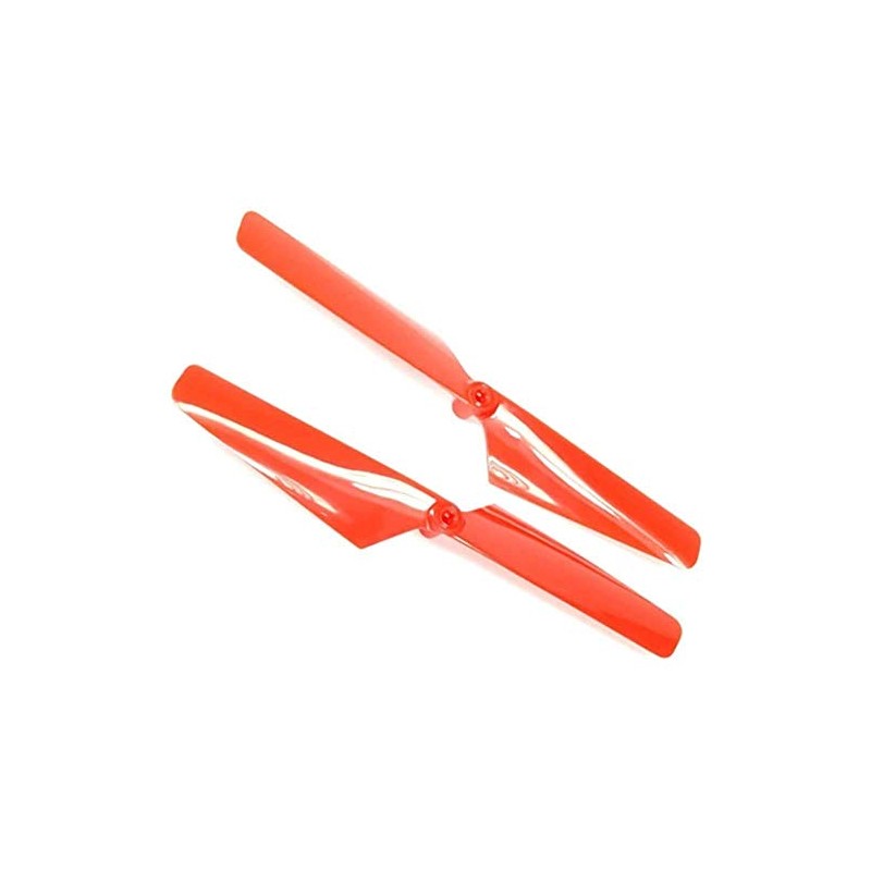 Traxxas BCS Rotor Blade Set (2 Piece), Red, 1.6 x