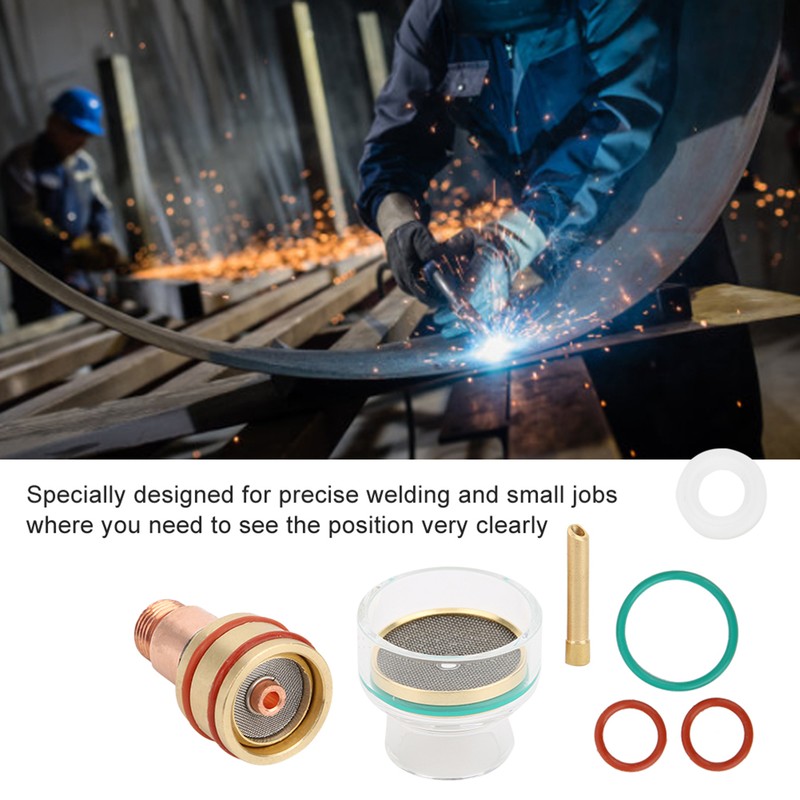 TFM53NCN TIG Welding Kit TIG Torch Glass Cup Collet for