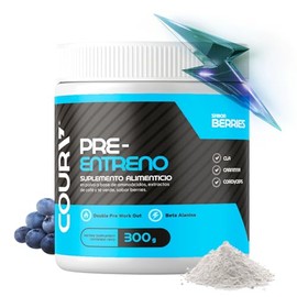 COURA Suplemento Pre-Entreno en Polvo Pre Workout Cordyceps y Beta-Alanina