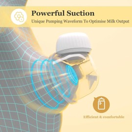 Extractor De Leche Manos Libres Hug, Extractor De Leche Mano
