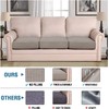 H.VERSAILTEX Super Stretch Individual Seat Cushion Covers - Sofa &