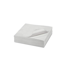 6" x 6" Butcher Paper White Disposable Wrapping or Smoking Meat - 250 Sheets