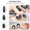 TENS Unit Electrode Pads NURSAL 20 Pack 3.5mm Snap EMS