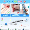 WINSONS Acrylic Markers 72 Colours, Fine Tip, Non-Toxic, Waterproof, Non-Bleeding,