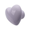 6Pcs Furniture Ceramic Knobs Heart Shape Ceramic Cupboard Drawer Knobs