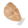 Makeup Practice Face Board 5D Silicone Mannequin Face for Eyes