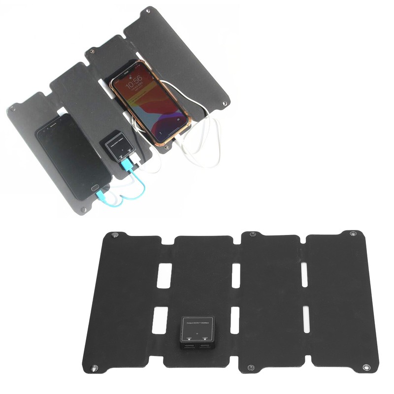 14W 5V ETFE Solar Panel Foldable Outdoor Charging Panel Dual