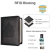 WALNEW RFID Blocking Passport Holder Wallet Cover Case