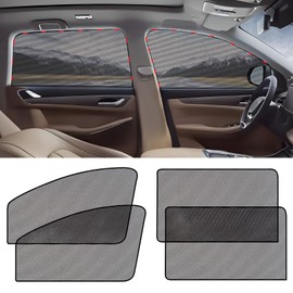 ZATOOTO Car Window Shade for Baby Car Sun Shade Side Window Breathable Mesh Sun Blocker for UV & Heat Glare Free Universal for Most Cars Easy Magnetic Installation Perfect for Camping Travel Napping