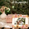 4X6" Autumn Maple Leaf Photo Frame With A Wood Stand