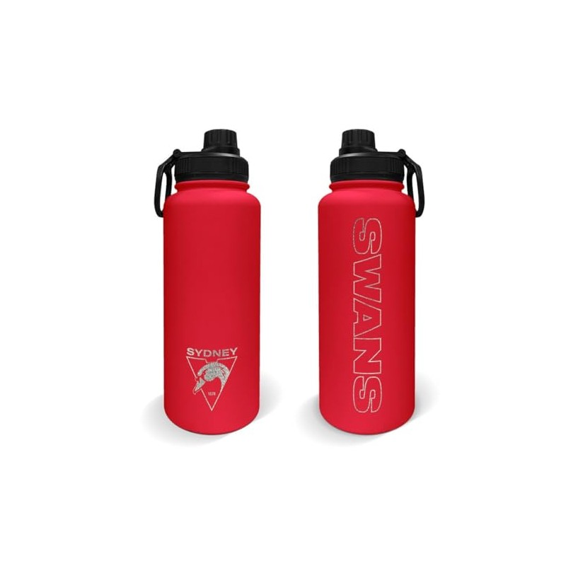 Sydney Swans AFL Footy Stainless Steel 960ml Drink Bottle