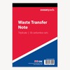Ocean Pads Waste Transfer Note A5 50 Sets Book 3-Part