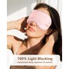 JroyJoy 2 Sets Silk Sleep Mask & Scrunchies Gift Sets