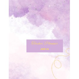 2025-26 Minimalist Teacher Planner | Lavender