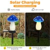 Solar Garden Stake Lights, Decorative Stake Light Solar Mushroom Garden