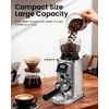 olayks. Conical Burr Coffee Grinder Electric Coffee Bean Grinder with