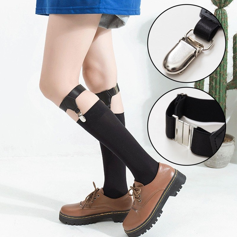 FDGGT Pack of 4 Sock Clips, Adjustable Sock Clips, Non-Slip