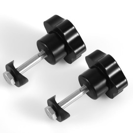 PEUTIER 2 Sets Rollator Walker Replacement Knobs, Pentagram Rollator Knobs Universal Replacement Arm Adjustment Knobs Rollator Walker Parts for Rollator