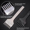 WUTA Leather Hole Punch Tool, Silver Leather Chisel Hole Punch