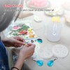 Comidox 2Pcs Silicone Pendant Water Drop Gem Mold Resin Casting