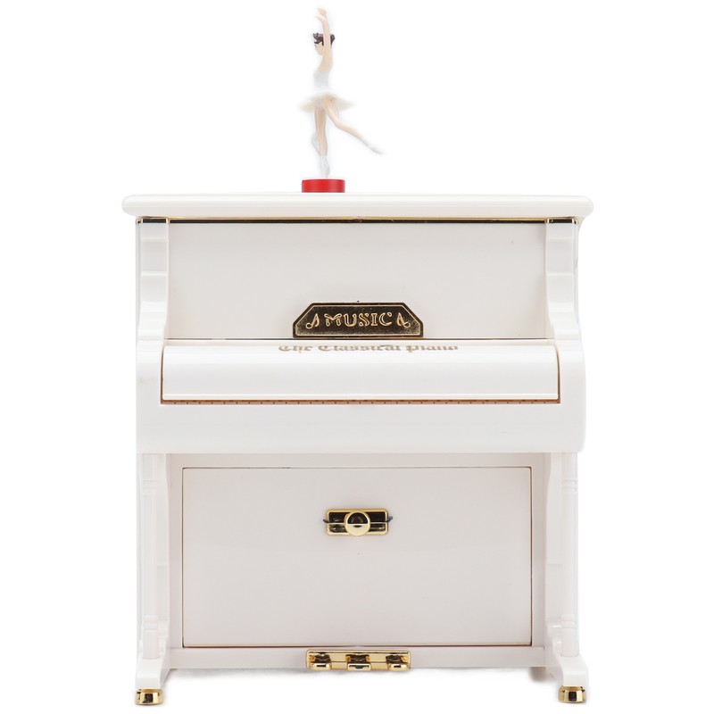 Classical Music Box Rotating Dancing Ballet Girl Piano Music Box